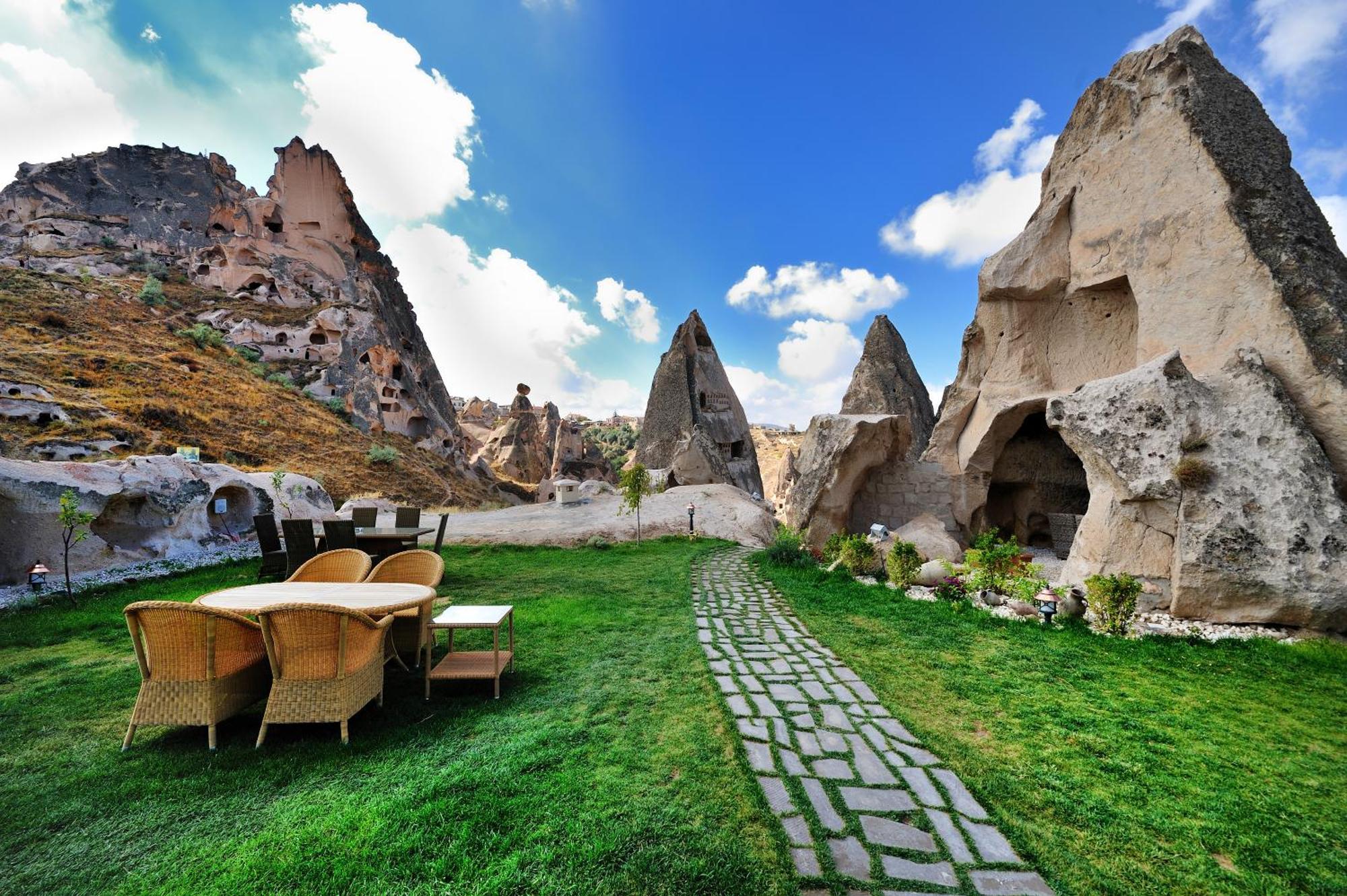 Anatelein Cave Hotel Uçhisar Zewnętrze zdjęcie